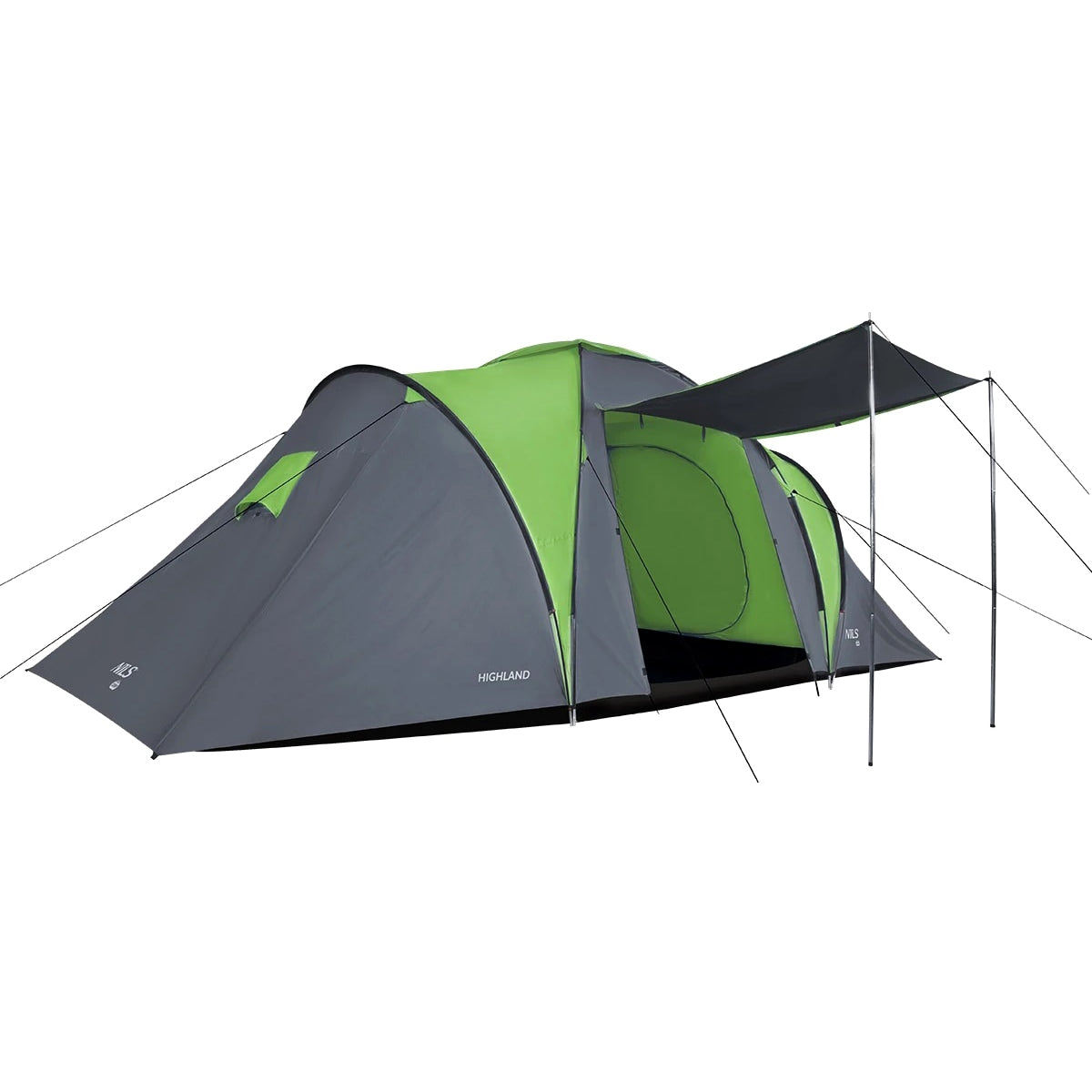 Namiot 6-osobowy Nils Camp Highland NC6031 - Zielono-Szary