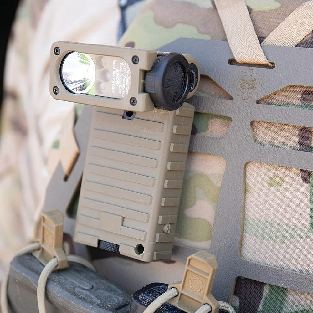 Latarka na hełm Streamlight Sidewinder Military Coyote - 55 lumenów