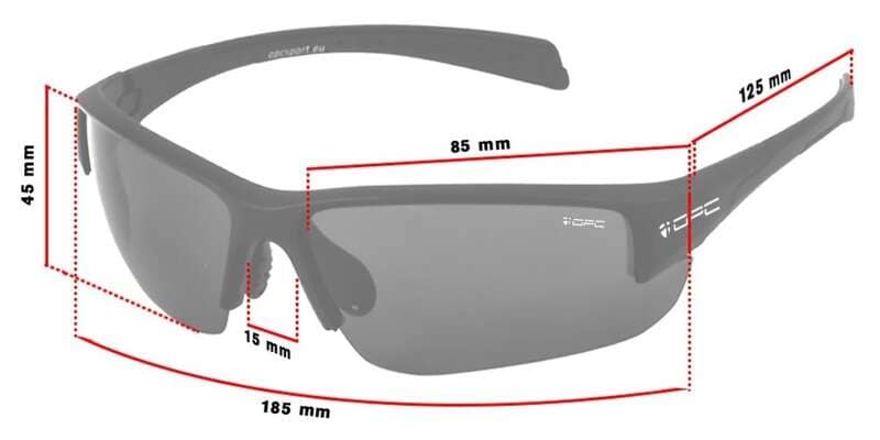 Okulary przeciwsłoneczne OPC Extreme San Salvo - Matt Black Crystal Vision