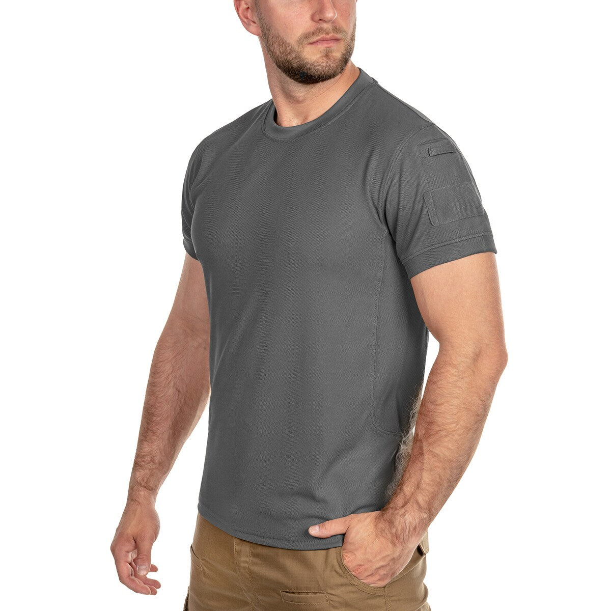 Koszulka termoaktywna Helikon Tactical T-shirt TopCool - Shadow Grey