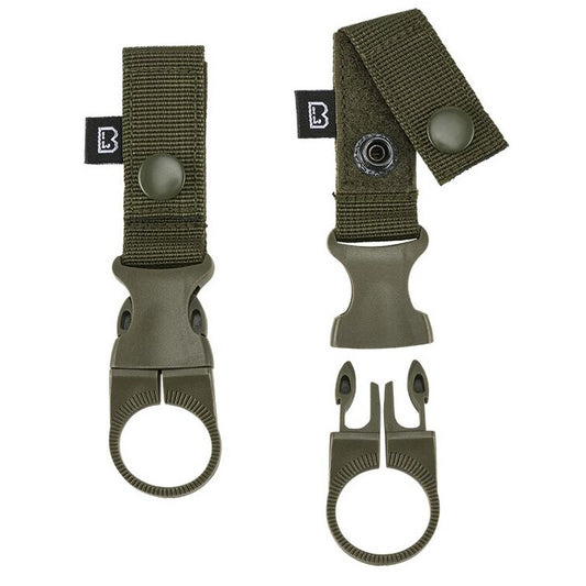 Uchwyt na butelkę Brandit Belt and Molle Loop Bottle Holder 2 szt. - Olive