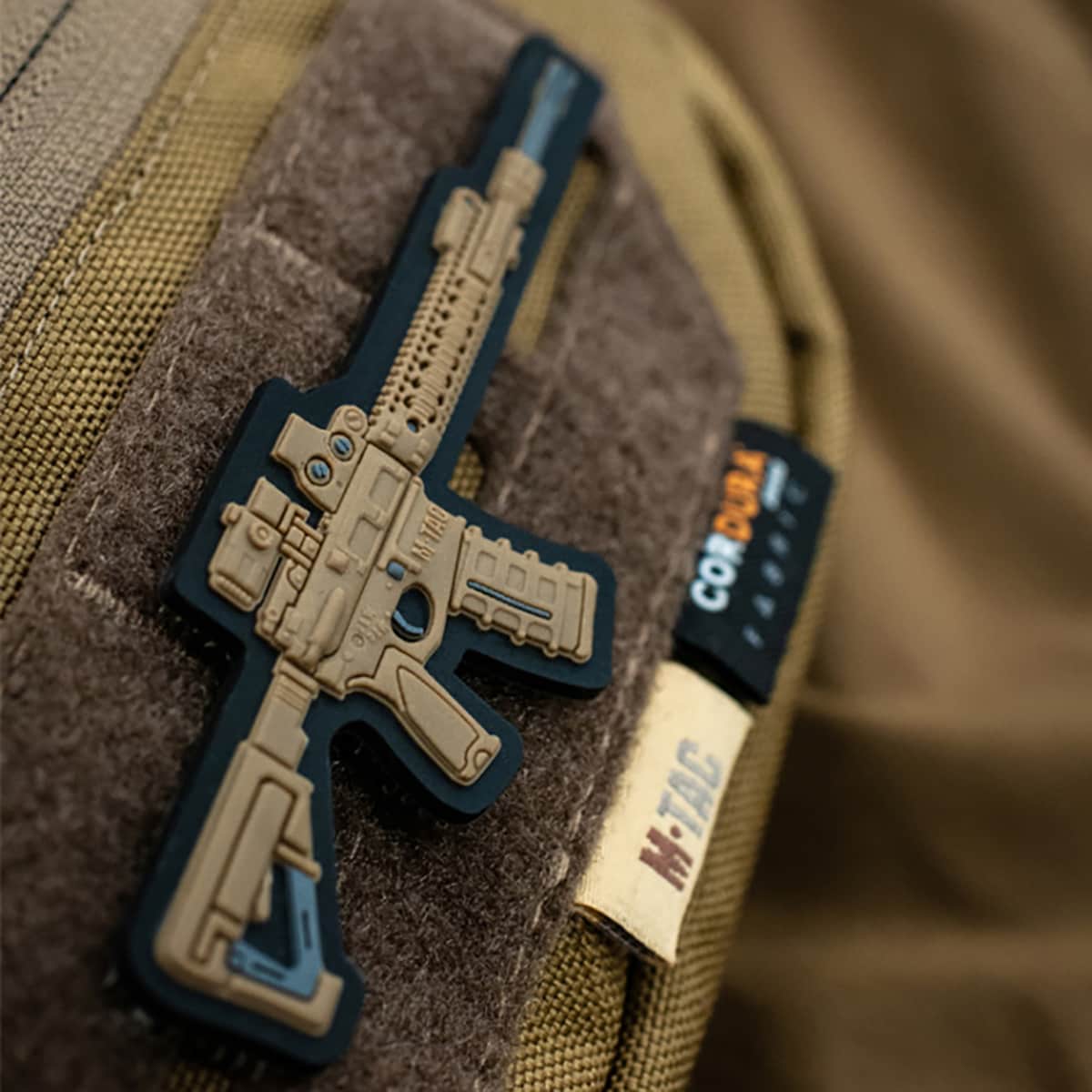 Naszywka M-Tac AR-15 3D PVC - Coyote