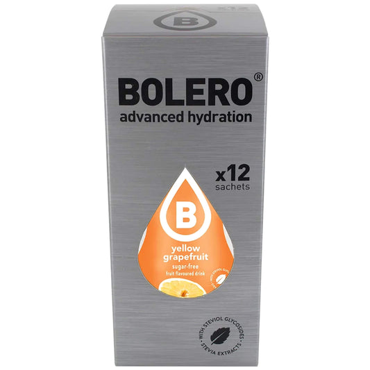 Napój w proszku Bolero Yellow Grapefruit ze stewią 9 g - 12 szt.