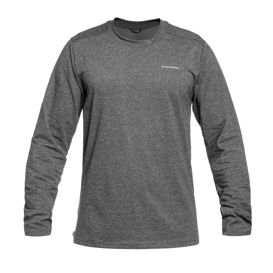 Koszulka Long Sleeve Craghoppers NosiLife Abel - Black Pepper Marl