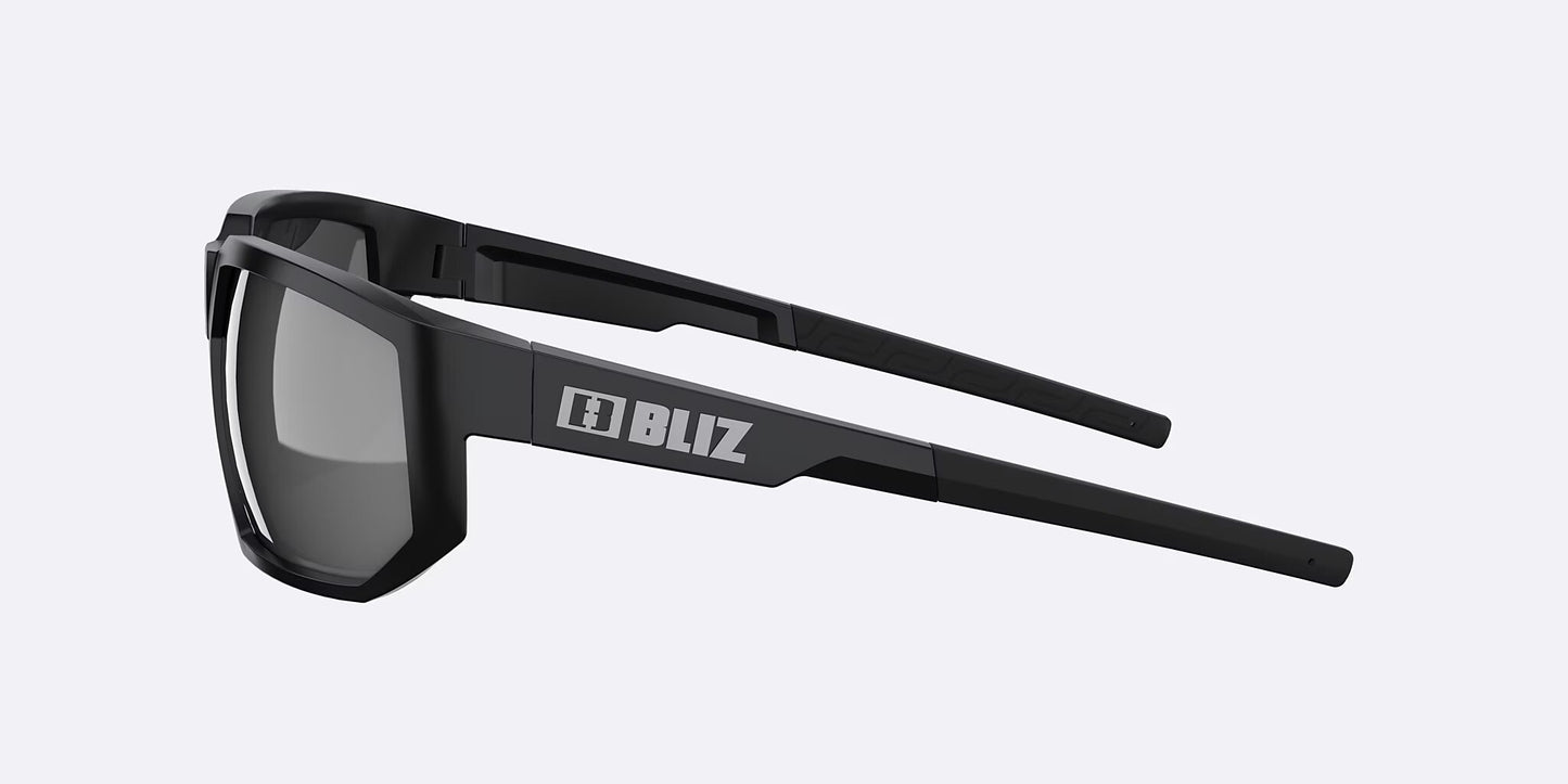 Okulary przeciwsłoneczne Bliz Arrow Polarized - Black/Brown Silver
