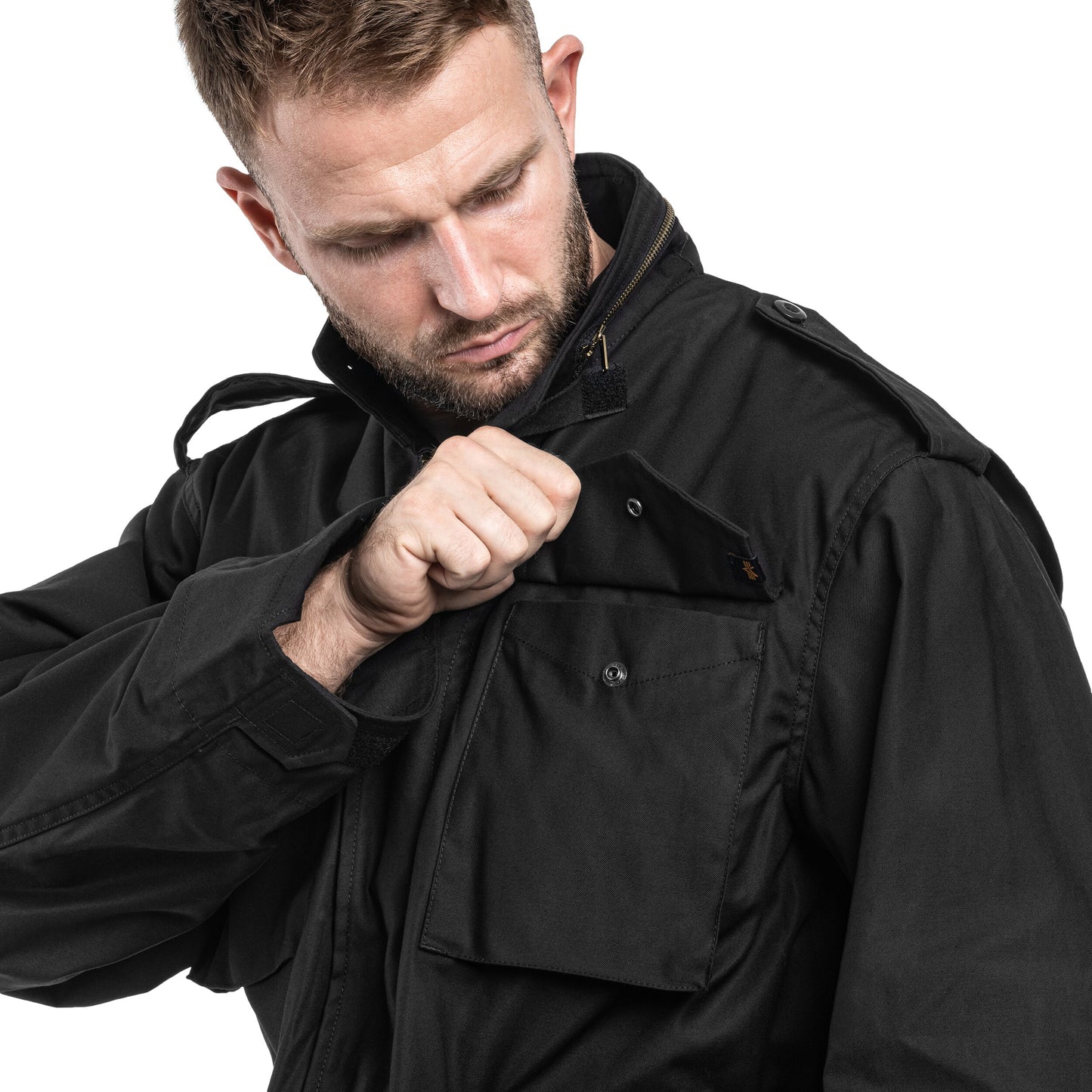 Kurtka Alpha Industries M-65 - Black