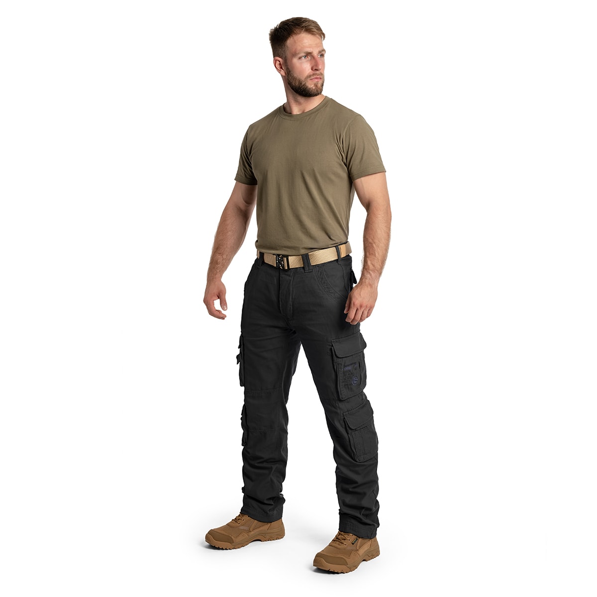 Spodnie Brandit Pure Slim Fit - Black