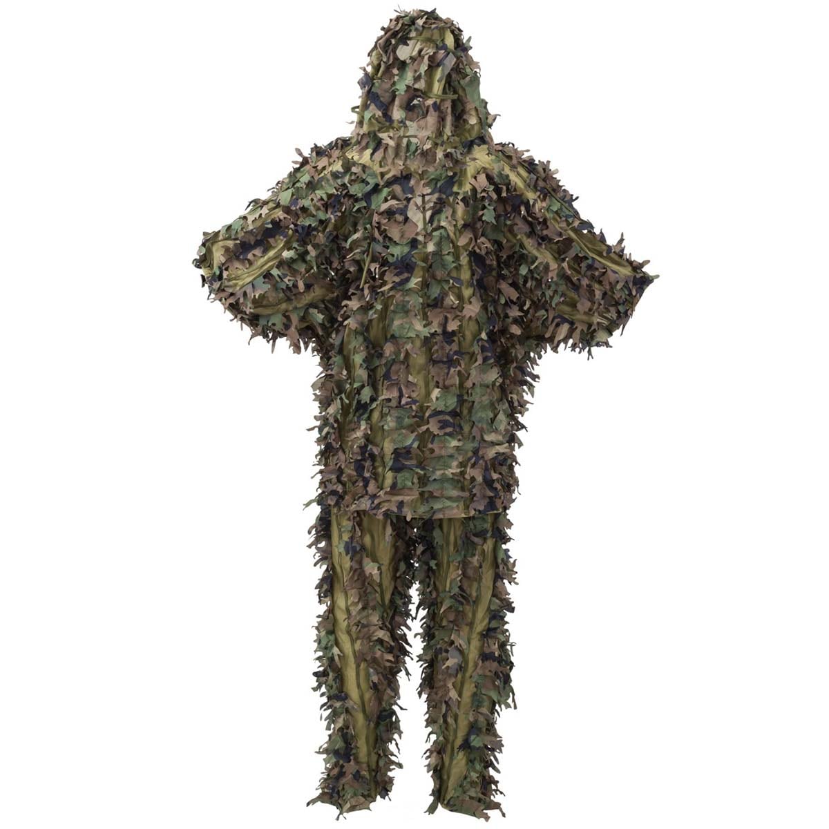 Strój maskujący Helikon Leaf Ghilie Set - US Woodland