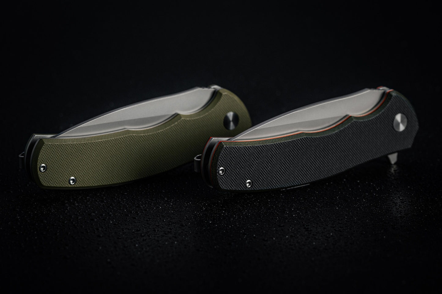 Nóż składany Badger Outdoor D2 Toro - Black