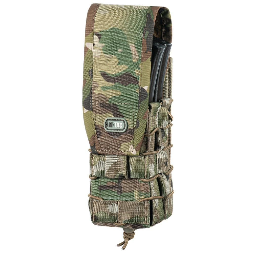 Podwójna ładownica M-Tac na magazynki do AR/AK/RPK-74 - MultiCam