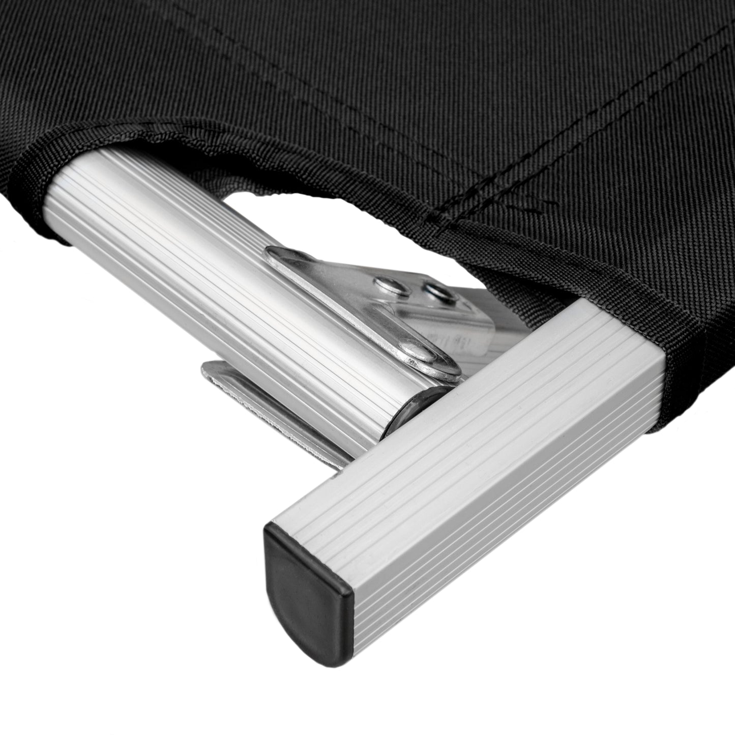 Łóżko polowe składane Mil-Tec US Style Black - 190 x 65 cm