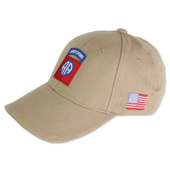 Czapka z daszkiem Fostex 82nd Airborne - Sand