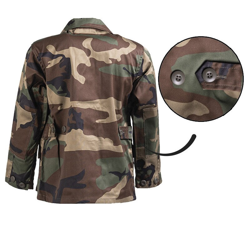 Bluza dziecięca Mil-Tec BDU Woodland