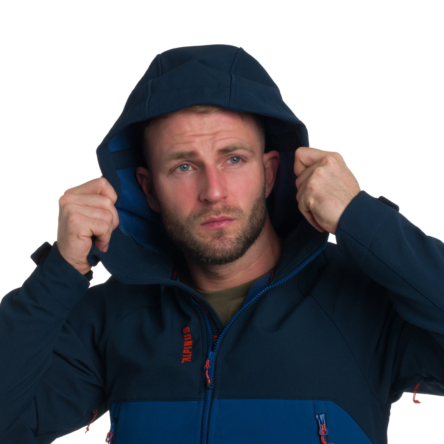 Kurtka Alpinus Softshell Pelat - Niebieska