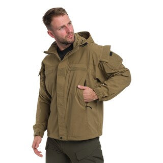 Kurtka MFH US Softshell Level 5 - Coyote