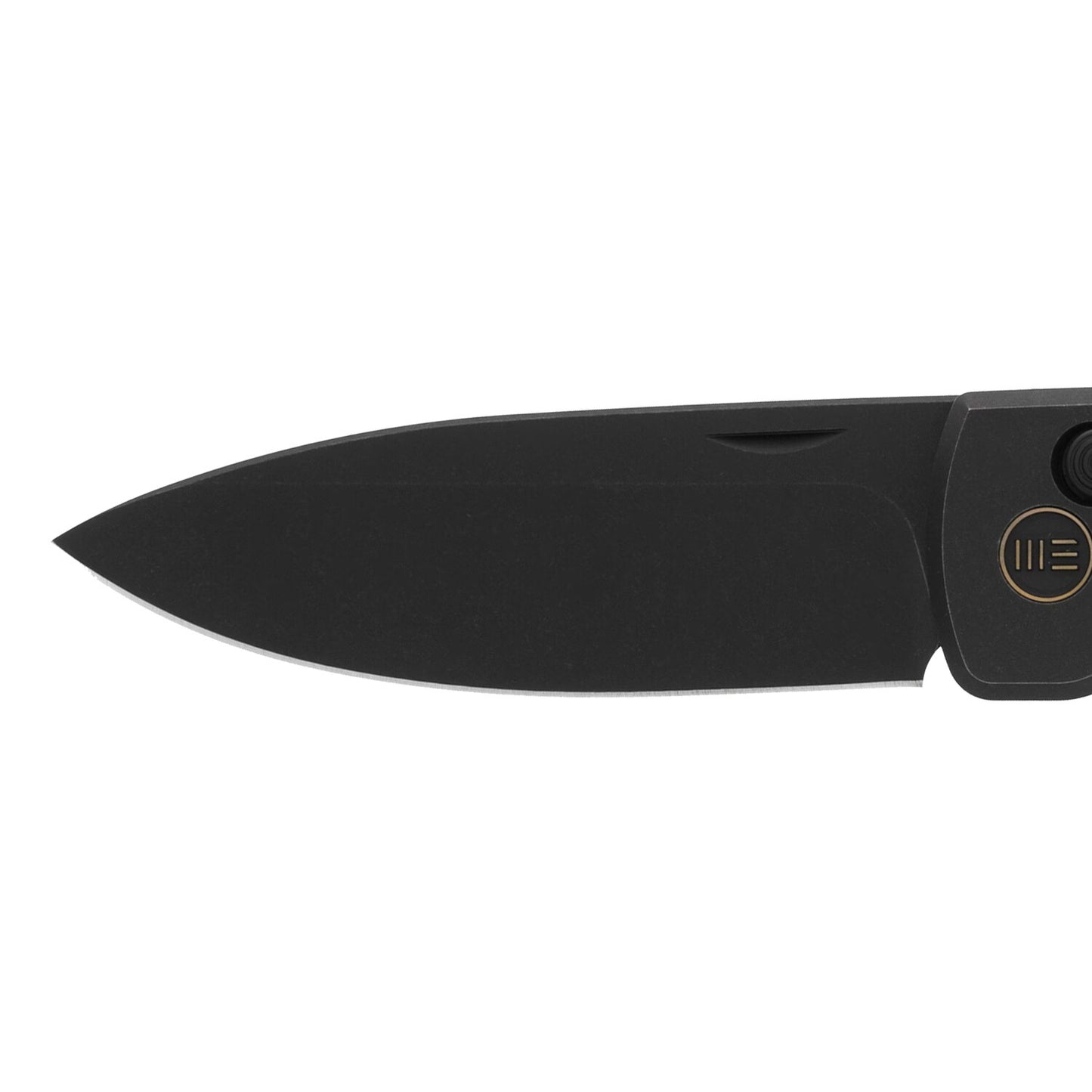 Nóż składany WE Knife Nightblade Black Titanium Stonewashed - Black