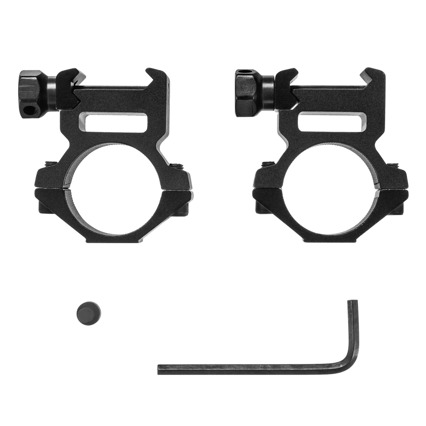 Montaż UTG 2-częściowy średni Profile Scope Hex Thumb Nut Picatinny 1"