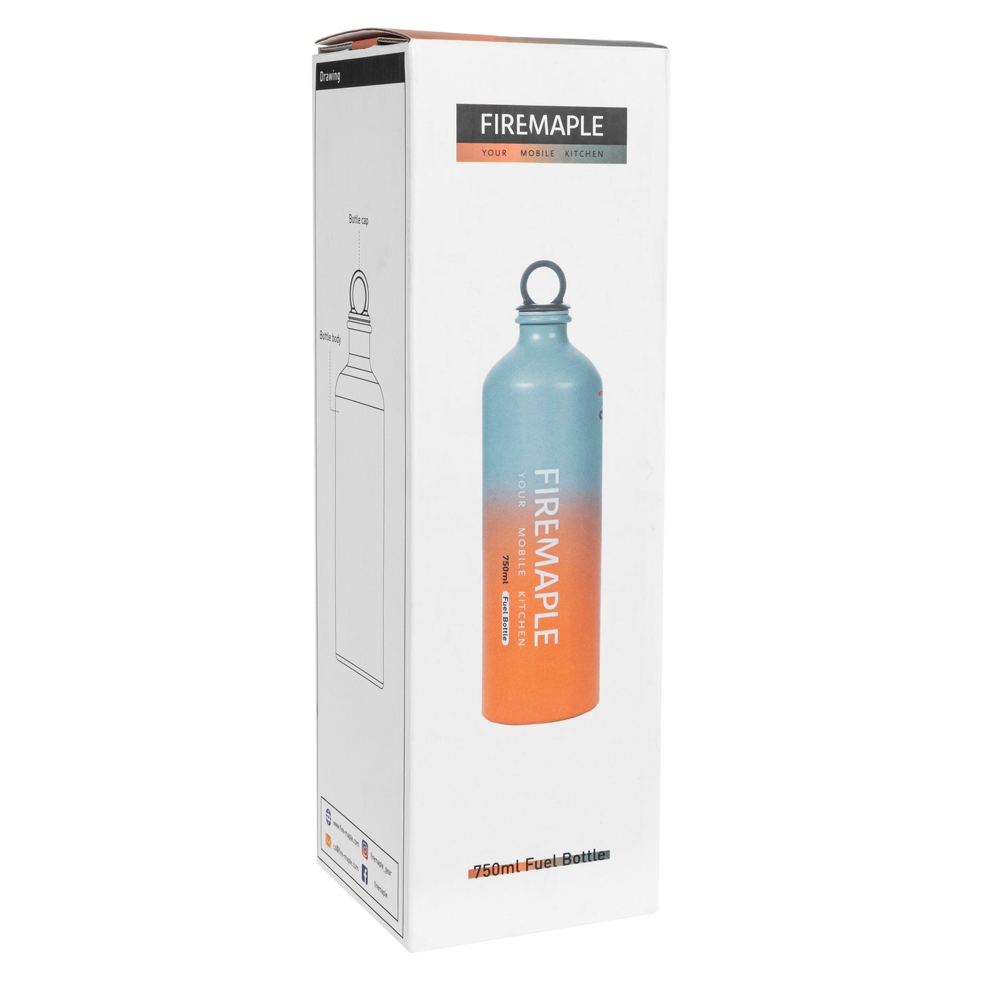 Butla na paliwo Fire Maple - 750 ml