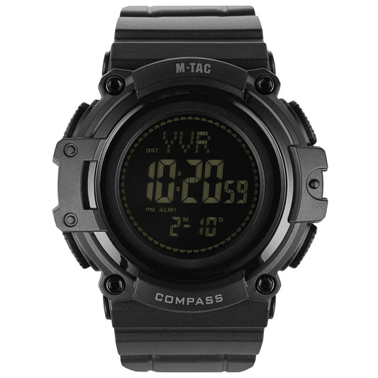 Zegarek taktyczny M-Tac z kompasem 2233 - Black