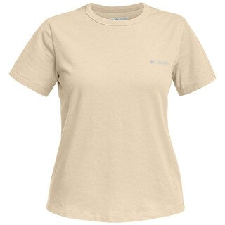Koszulka T-shirt damska Columbia Sun Trek Short Sleeve II - Lemon Wash