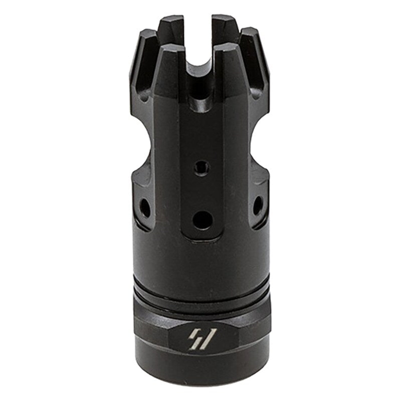Kompensator Strike Industries Mini King Comp do karabinków kalibru 9 mm - Black