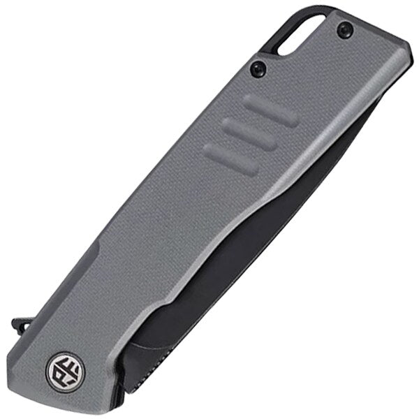 Nóż składany Petrified Fish Loco PF-B02 - Black Stonewash/Gray
