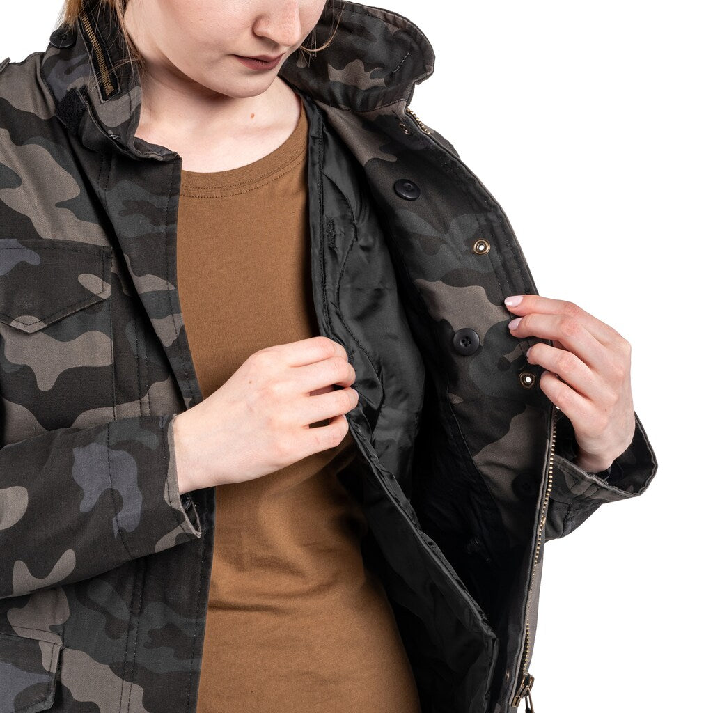 Kurtka damska Brandit M65 Standard - Dark Camo