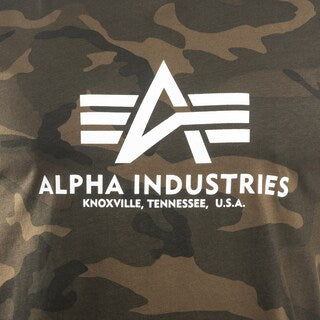 Koszulka T-shirt Alpha Industries Basic - Olive Camo