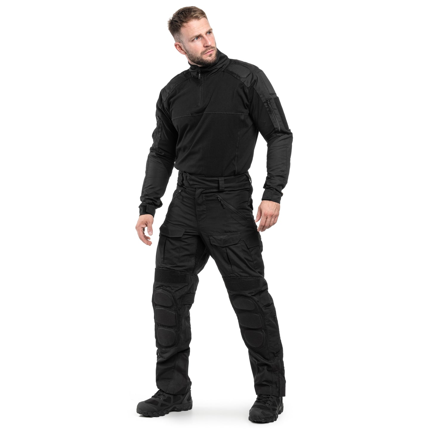 Bluza Mil-Tec Combat Shirt Chimera - Black