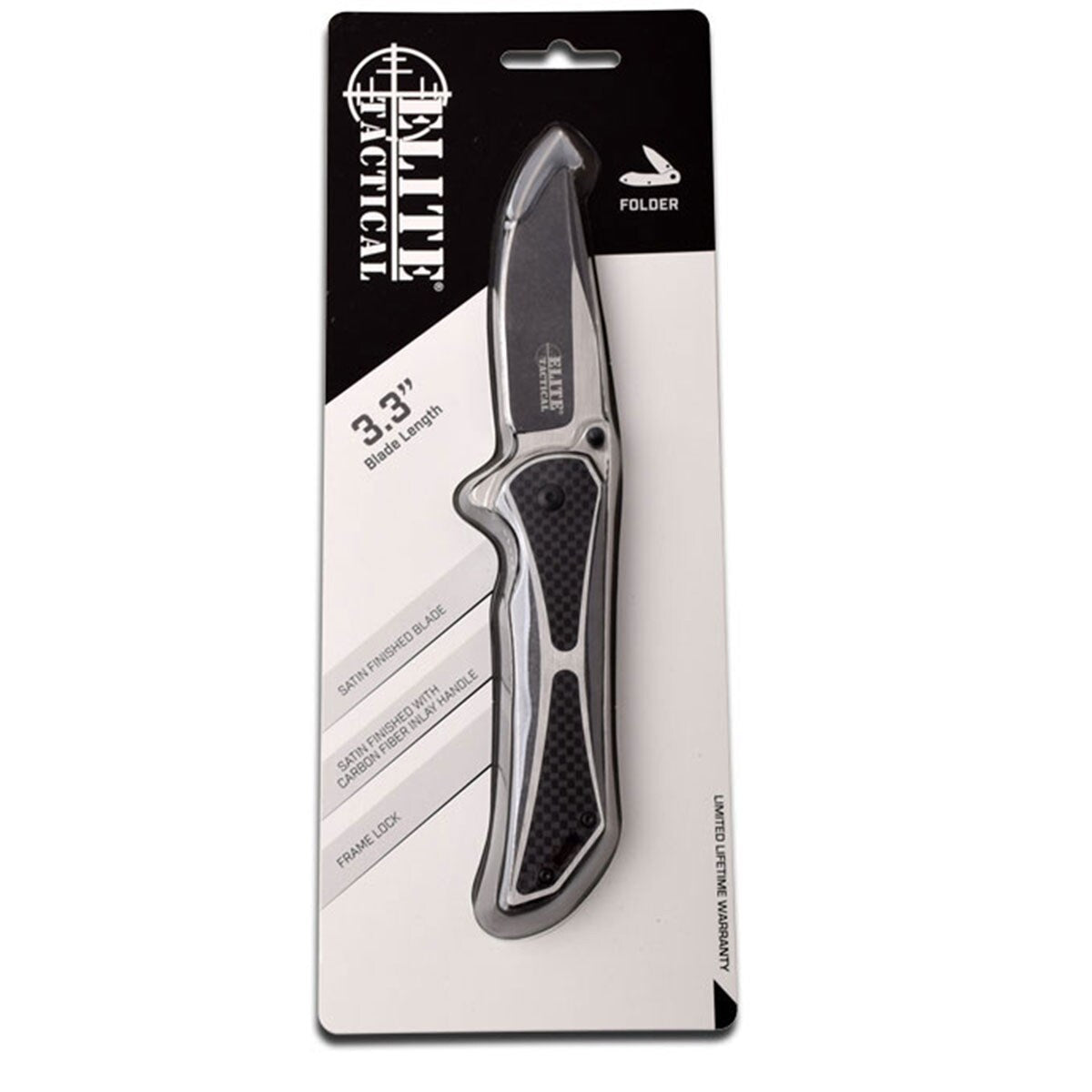 Nóż składany Master Cutlery Elite Tactical - Black