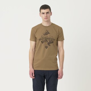 Koszulka T-shirt Helikon Mountain Stream - U.S. Brown
