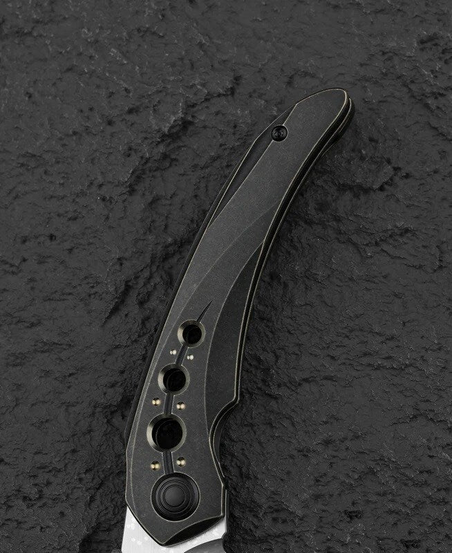 Nóż składany Bestech Knives Razon - Silver Satin/Black Bronze/Stonewash