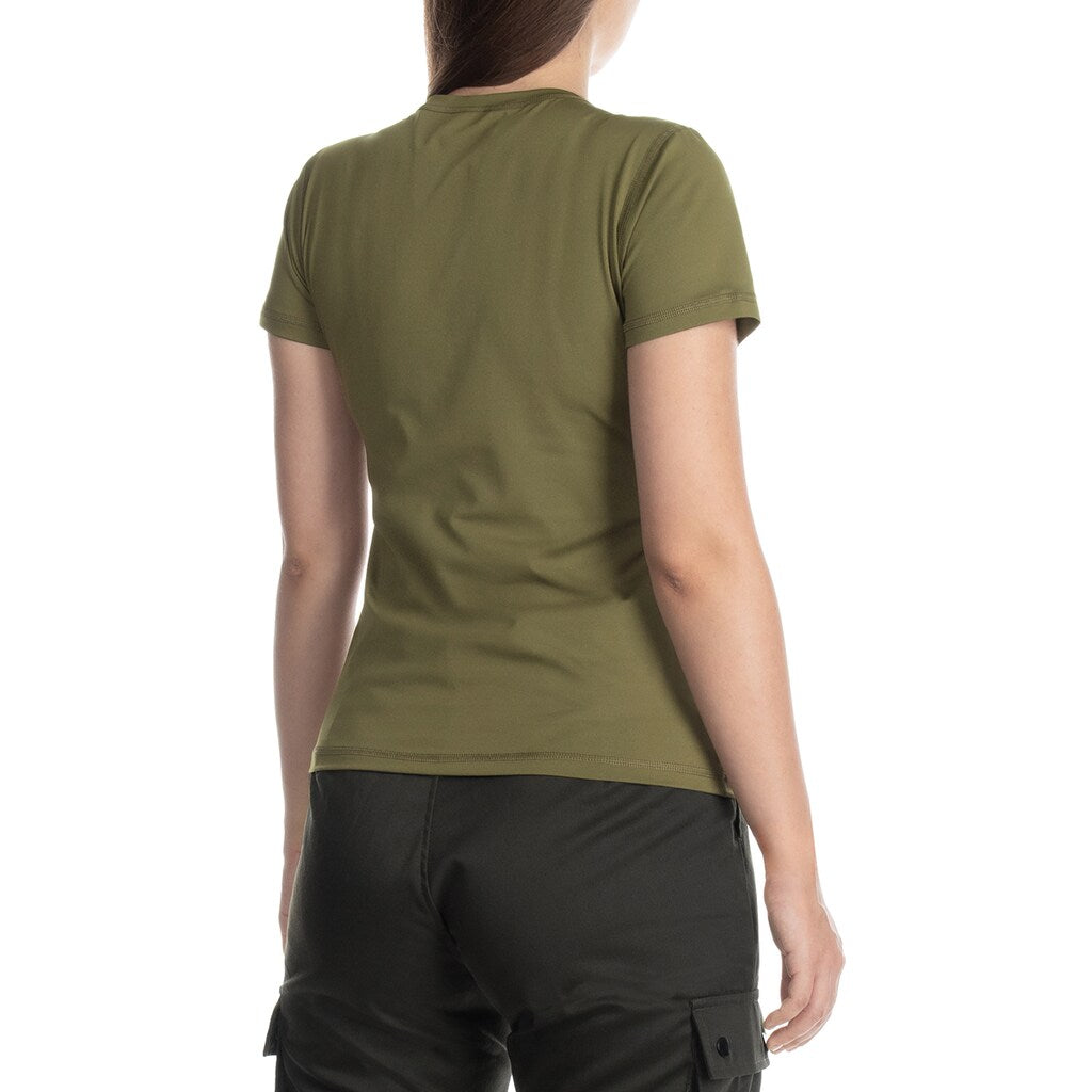 Koszulka termoaktywna damska Greg Tactical TC03 Short Sleeve - Khaki