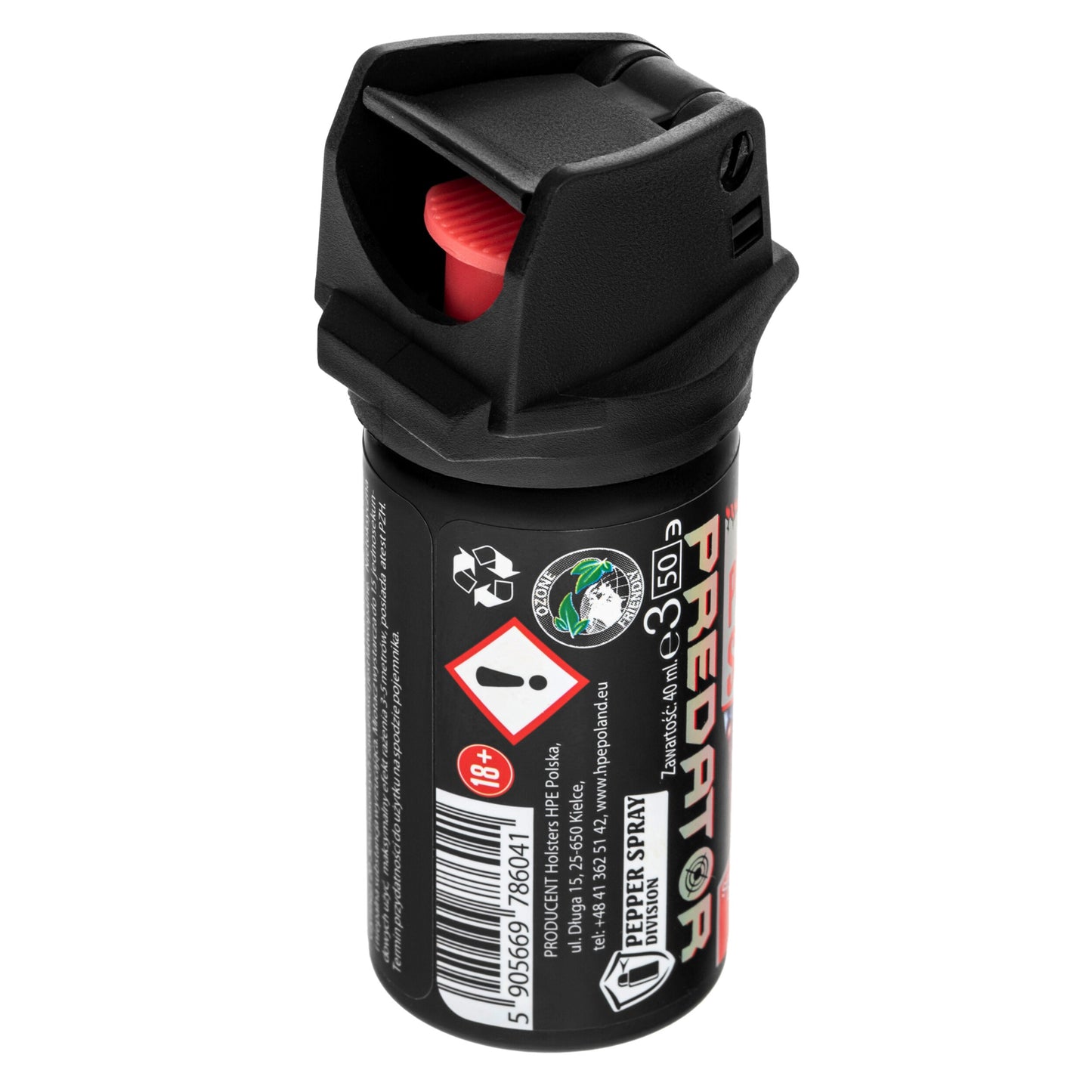 Gaz pieprzowy na zwierzęta Predator 50 ml - strumień (DE)