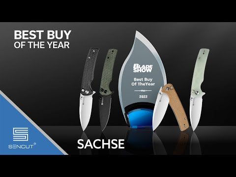 Nóż składany WE Knife Sencut Sachse - Black