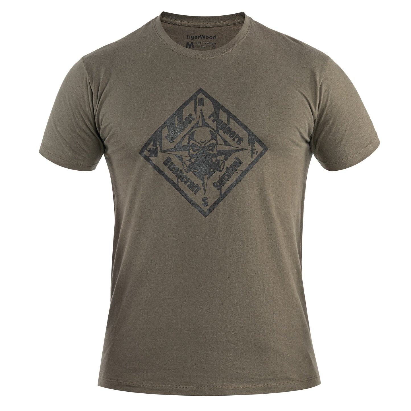 Koszulka T-shirt TigerWood Preppers - Khaki