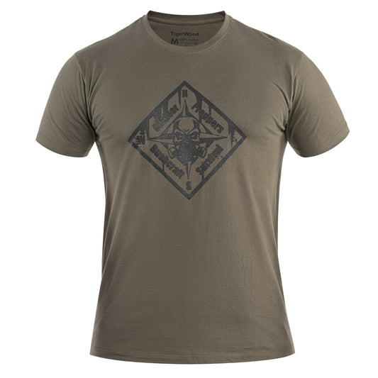 Koszulka T-shirt TigerWood Preppers - Khaki