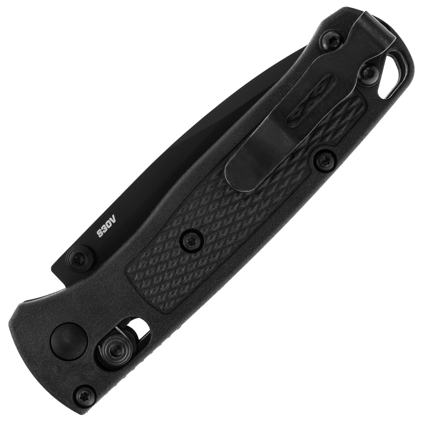 Nóż składany Benchmade Mini Bugout CPM-S30V - CF-Elite Black