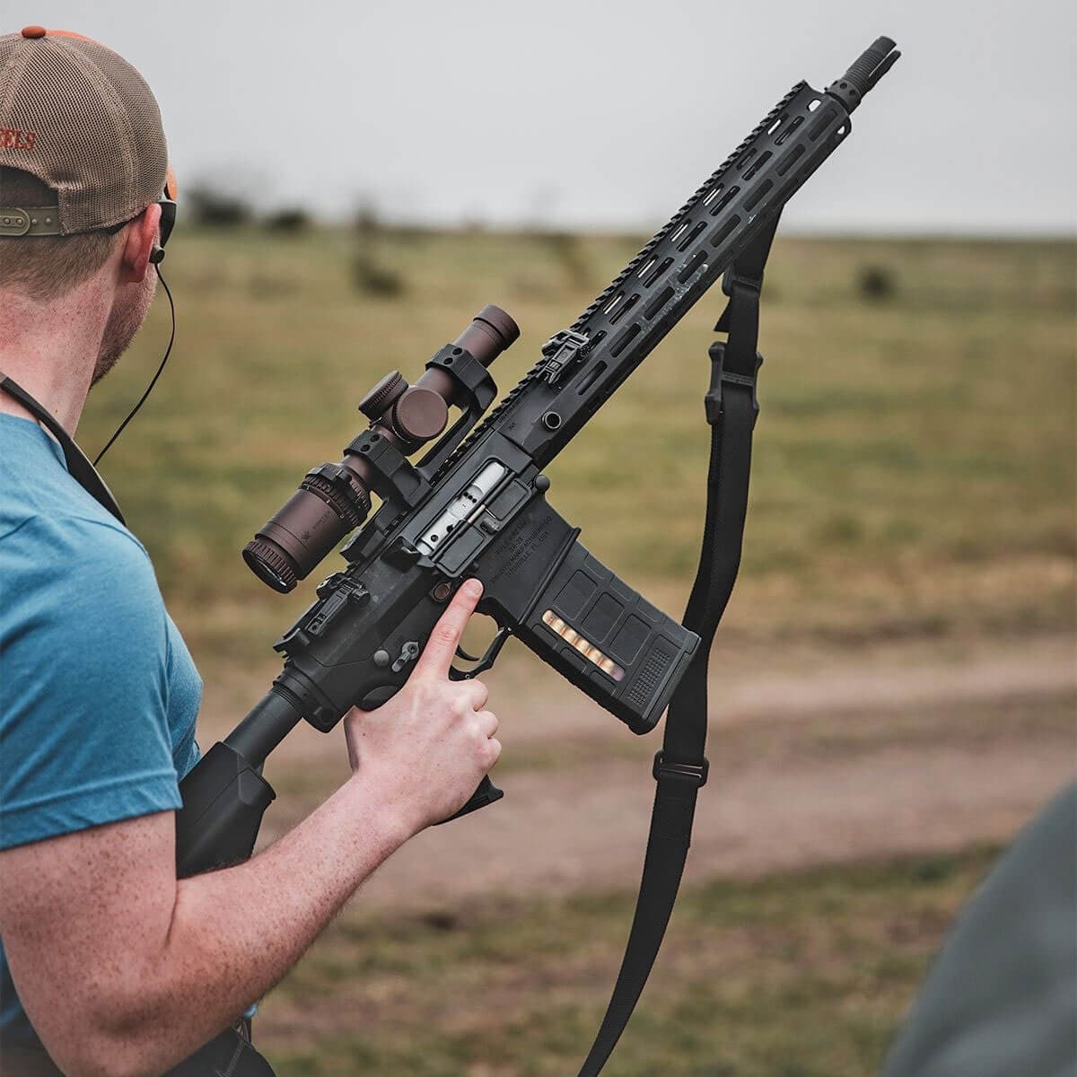Zawieszenie taktyczne 2-punktowe Magpul MS1 Sling - Black