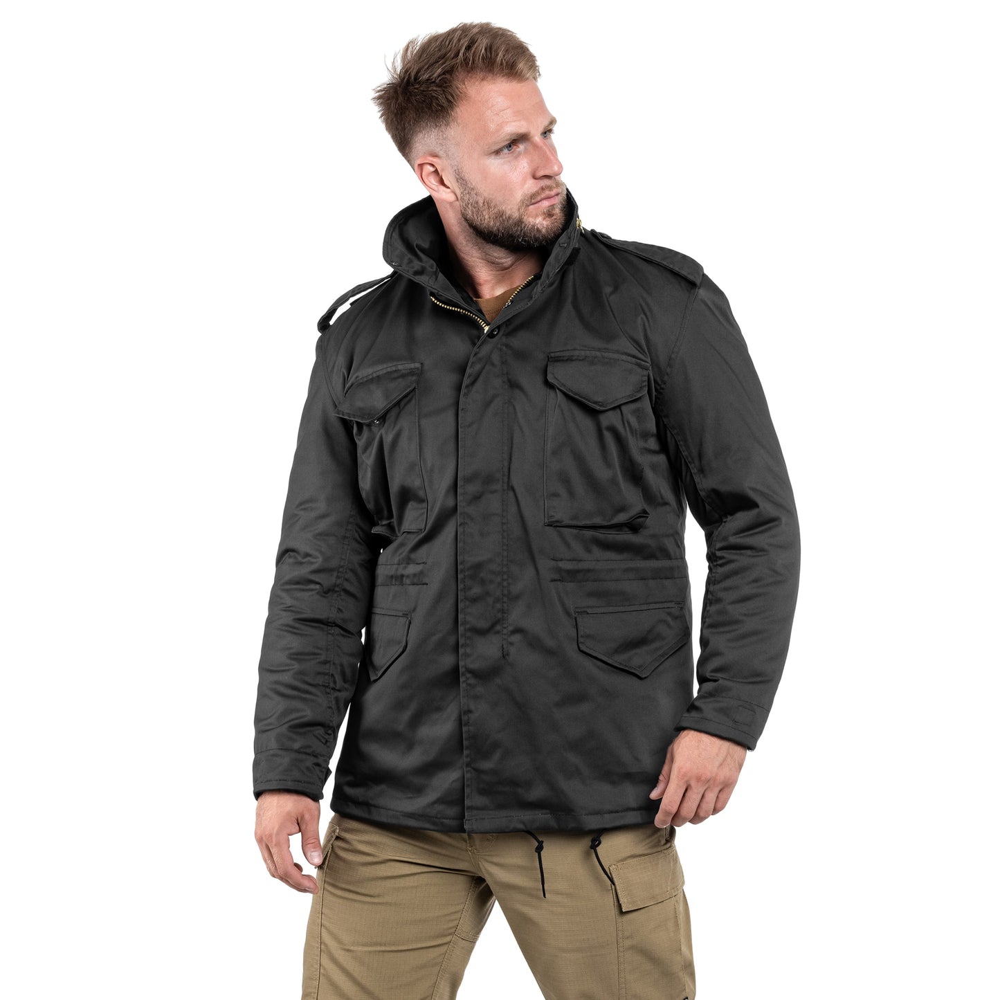 Kurtka Mil-Tec M65 Black