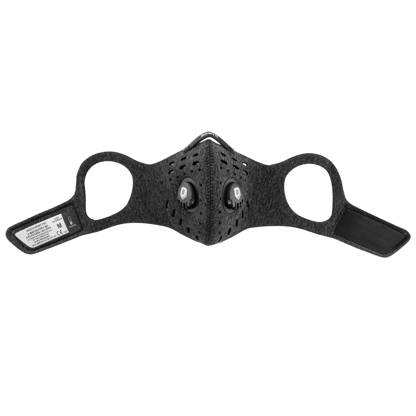 Maska antysmogowa Broyx Sport Delta - Grey