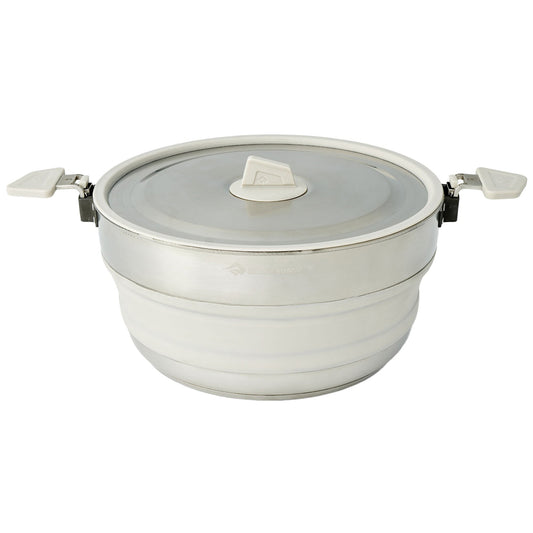 Garnek turystyczny Sea To Summit Detour Stainless Steel 5 l - Moonstruck Grey