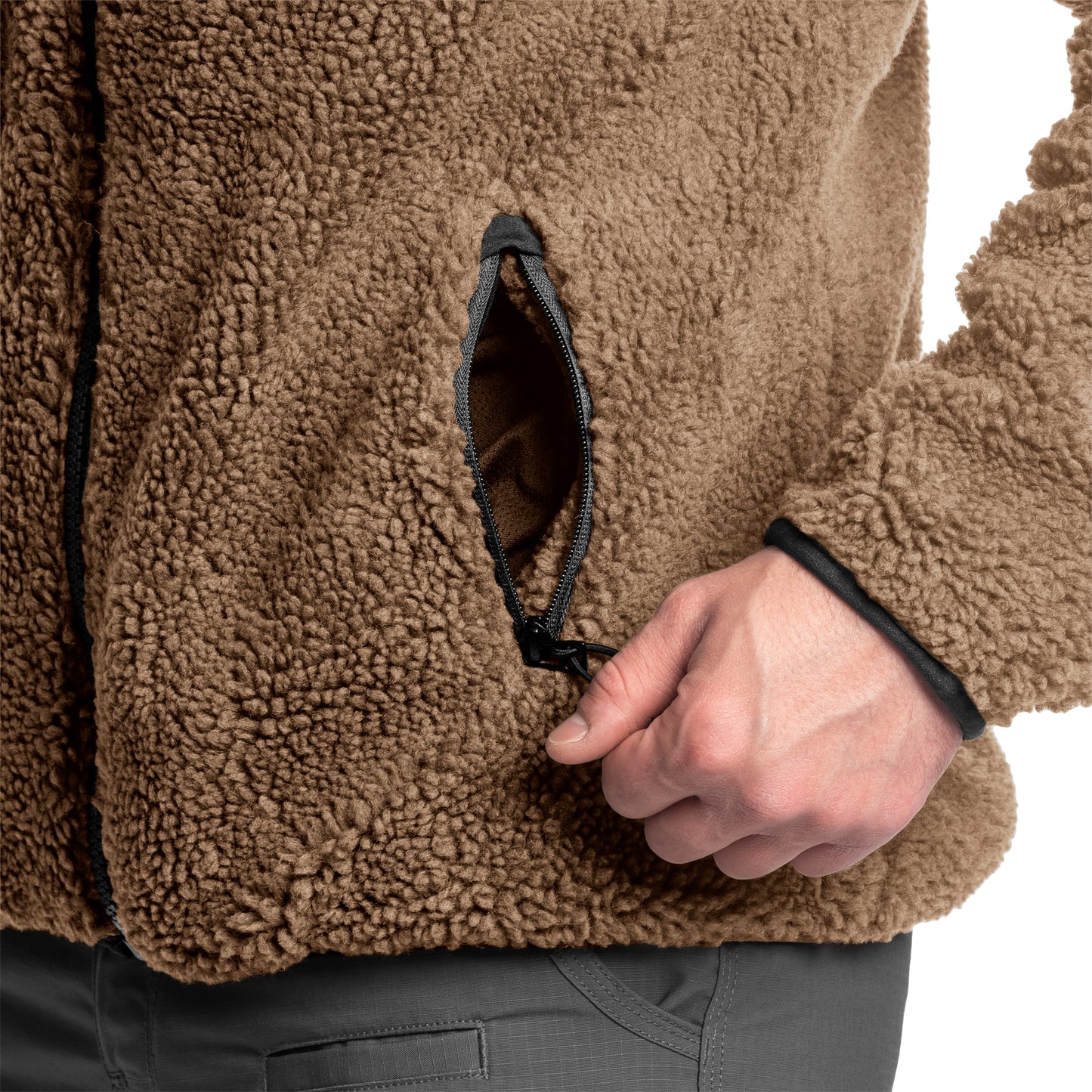 Kurtka Brandit Teddyfleece Jacket - Coyote