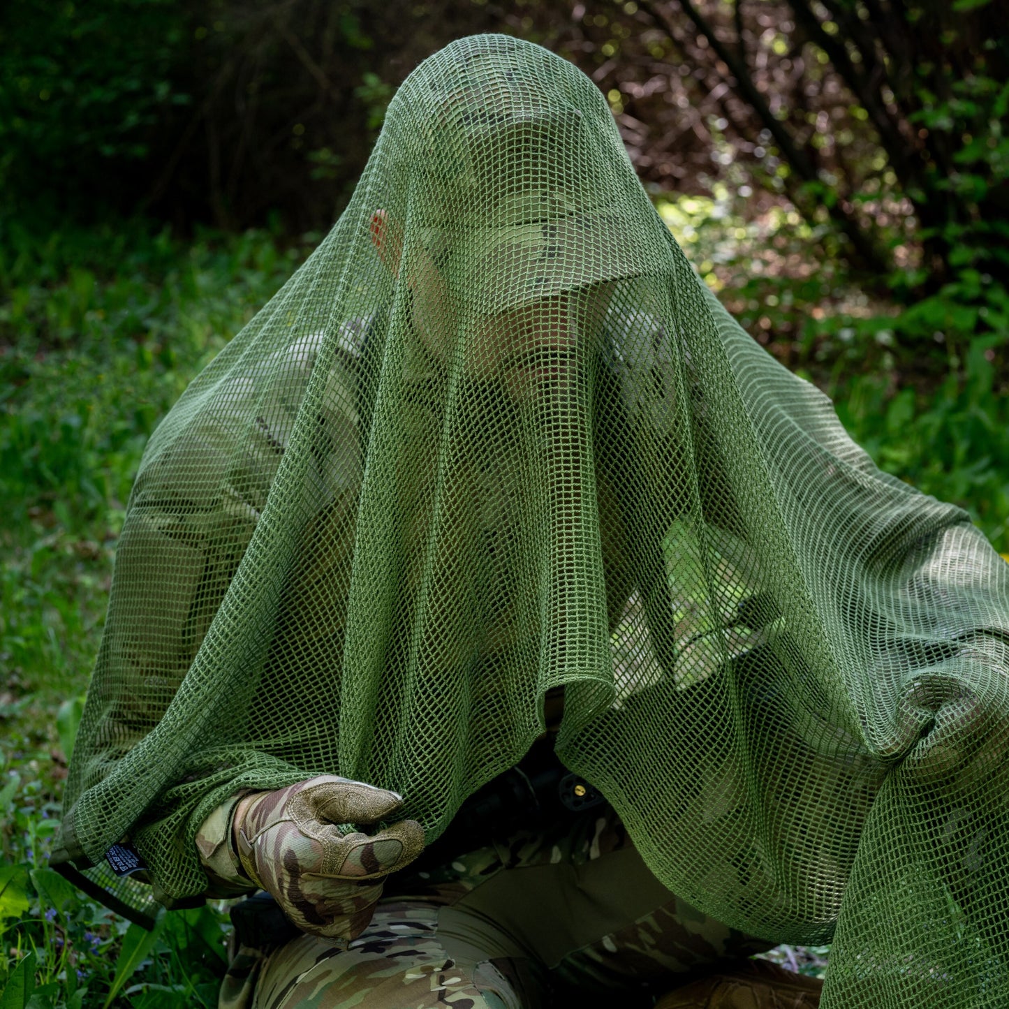 Osobista siatka maskująca Mil-Tec - Olive