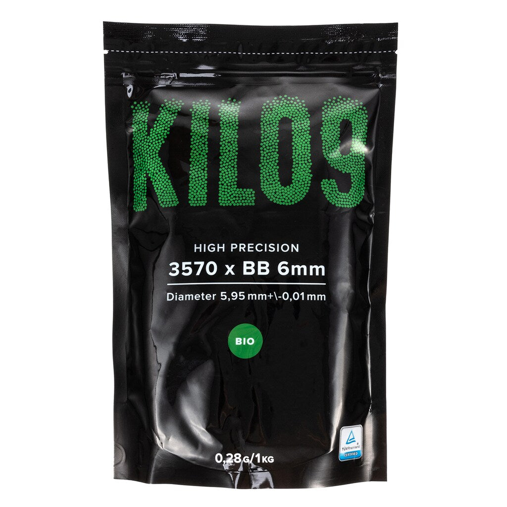 Kulki ASG KILO9 biodegradowalne 0,28 g 3570 szt.