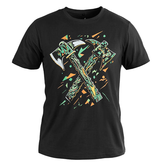 Koszulka T-shirt Voyovnik Toporki Color - Czarna