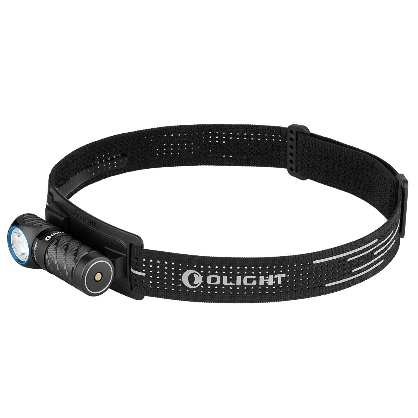 Latarka czołowa i kątowa Olight Perun 3 Mini Cool White Black z opaską - 1250 lumenów
