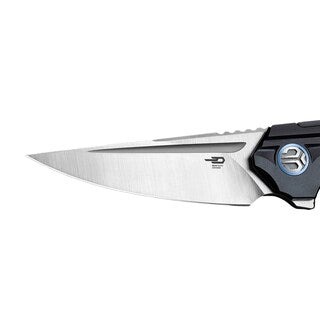 Nóż składany Bestech Knives Vigil - Satin Blade/Black Titanium