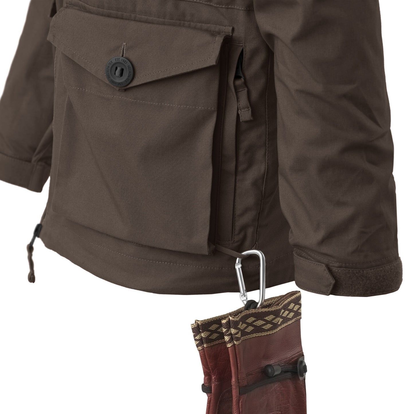 Kurtka Helikon SAS Smock Duracanvas - Earth Brown