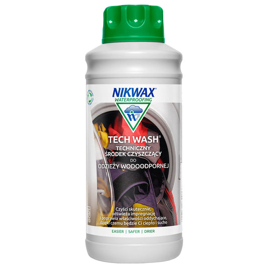 Płyn Nikwax Tech Wash do prania odzieży technicznej i sprzętu - 1 l